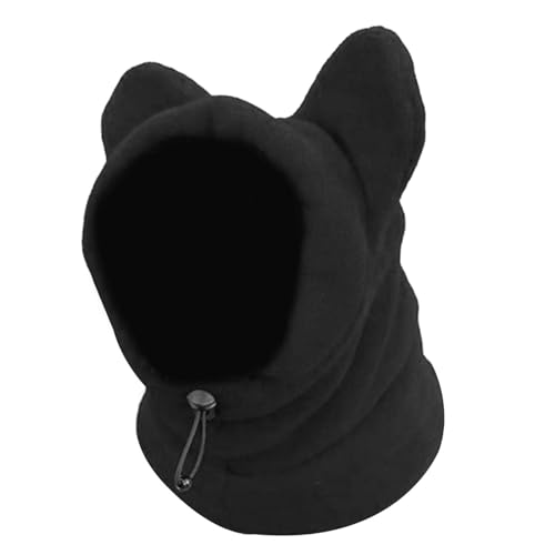 LOVIVER 2X Hundewinterhut Und Schal Set Weicher Ohrhöfen Hoodie von LOVIVER