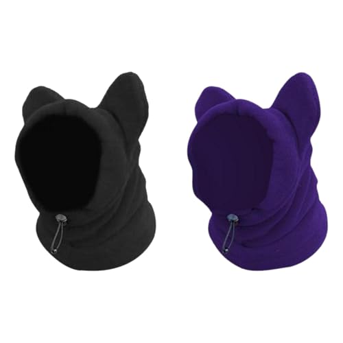 LOVIVER 2X Winter Haustierhut Verstellbares Fleece Weicher Hund Warmer Hut LOVIVER 2X Winter Haustierhut Verstellbares Fleece Weicher Hund Warmer Hut von LOVIVER