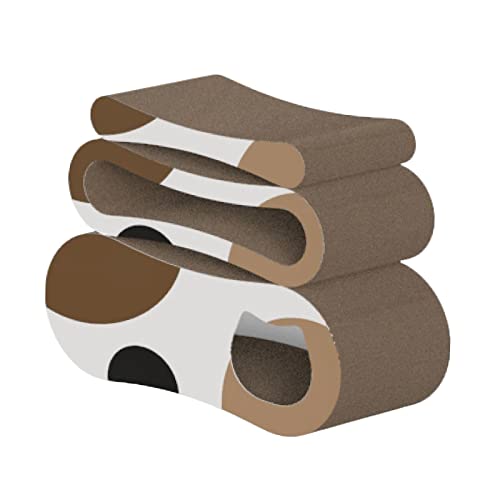 LOVIVER 3-teilige Katzenkartons, gewellte Kratzmatte, Kratzmatte, Kratzmatte, Spielzeug, Sofa zum Kratzen, Kratzen, Spielen, Ausruhen, Kätzchen, Klettern, LOVIVER 3-teilige Katzenkartons, gewellte Kratzmatte, Kratzmatte, Kratzmatte, Spielzeug, Sofa zum Kratzen, Kratzen, Spielen, Ausruhen, Kätzchen, Klettern, von LOVIVER
