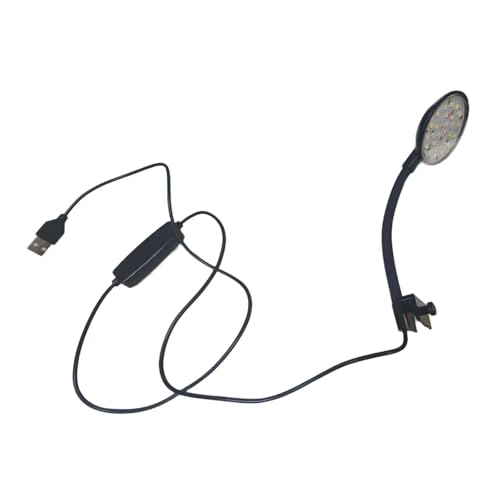 LOVIVER Aquarium-Licht, Clip-Lampe für Aquarien, USB-Licht, LED-Beleuchtung für Tisch-Aquarien, Süßwasseraquarien, Landschaftsbau-Zubehör LOVIVER Aquarium-Licht, Clip-Lampe für Aquarien, USB-Licht, LED-Beleuchtung für Tisch-Aquarien, Süßwasseraquarien, Landschaftsbau-Zubehör von LOVIVER