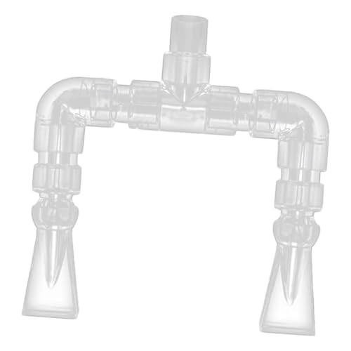 LOVIVER Aquarium-Sanitär-Kit, Ausgangsdüsen, Acryl, transparent, Rücklauf-Sanitär-Fitting, DIY-Wasserauslass-Rücklauf-Kit, Aquarium-Zubehör, Innendurchmesser 20 von LOVIVER