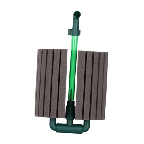 LOVIVER Aquarium-Schwammfilter, Wasserauslass, einstellbares Filtersystem, biochemische Schwämme, Schaumfilter für Luftpumpe (ohne Pumpe), 27.5 cm bis 41 cm von LOVIVER