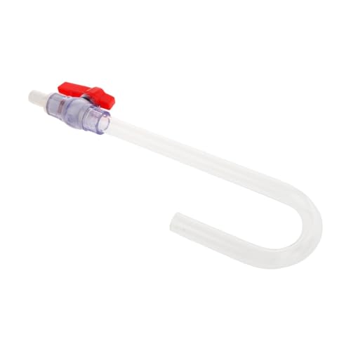 LOVIVER Aquarium Wasserfüllers Rohr automatische Oberteile für Fischtank schnell Aquarium Wasserwechsler Autowasserfüllrohr, Klar, 16 Mm von LOVIVER