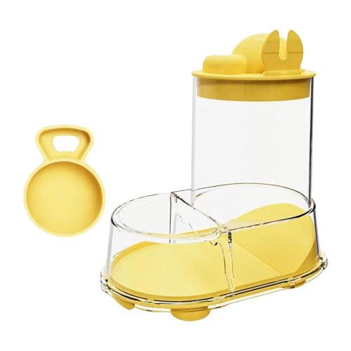 LOVIVER Automatische Hamster -Feeder -Lebensmittelbehälter Leichter Autospender Fütterungsschale für kleine Tiere Rennmakel Meerschweinchen, Gelb LOVIVER Automatische Hamster -Feeder -Lebensmittelbehälter Leichter Autospender Fütterungsschale für kleine Tiere Rennmakel Meerschweinchen, Gelb von LOVIVER