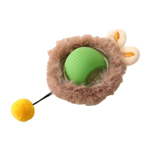 LOVIVER Automatisches Katzenspielzeug per USB wiederaufladbar, Katzen-Rollball-Spielzeug, Haustier-Übungsspielzeug, intelligentes Katzenball-Spielzeug für, GrÜn LOVIVER Automatisches Katzenspielzeug per USB wiederaufladbar, Katzen-Rollball-Spielzeug, Haustier-Übungsspielzeug, intelligentes Katzenball-Spielzeug für, GrÜn von LOVIVER