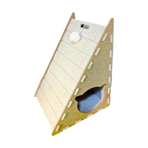 LOVIVER Cat Croboper Pad Haustierspielzeug mit interaktivem Ball Decor Cardboard Dreieck Kratzer für Innenkatzen Home Wohnzimmer, Verdickt LOVIVER Cat Croboper Pad Haustierspielzeug mit interaktivem Ball Decor Cardboard Dreieck Kratzer für Innenkatzen Home Wohnzimmer, Verdickt von LOVIVER