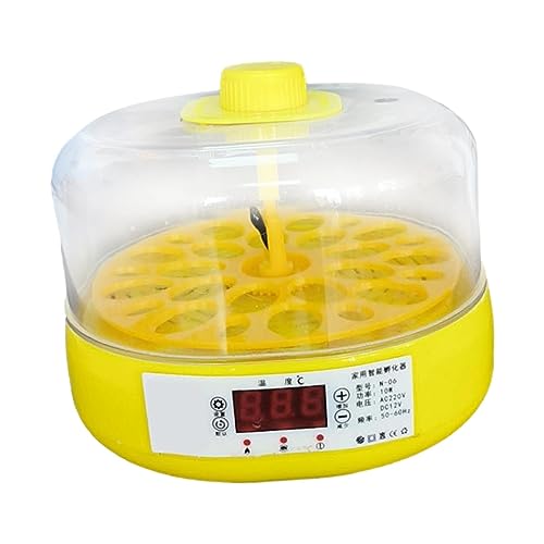 LOVIVER Eierbrutkasten, mit Temperaturregelung, einfacher Inkubations-Mini-18-Eier-Brutapparat für Vögel, Komplett automatisch von LOVIVER
