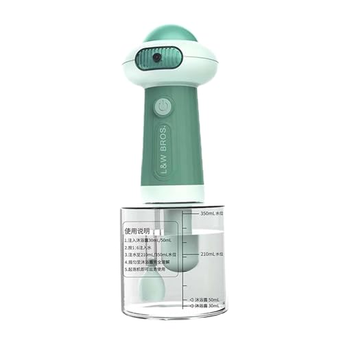 LOVIVER Elektrische Hundereinigungsschaummaschine, Haustier-Schaumseife, Spender für die Tierpflege, Schaum schnell, Mischflasche für Haustier-Shampoo für, Grün LOVIVER Elektrische Hundereinigungsschaummaschine, Haustier-Schaumseife, Spender für die Tierpflege, Schaum schnell, Mischflasche für Haustier-Shampoo für, Grün von LOVIVER