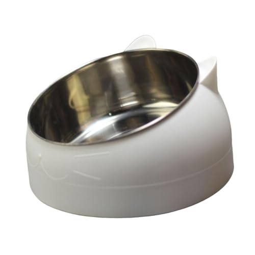 LOVIVER Erhöhter Katzennapf, Hundenapf, multifunktional, rutschfest, für kleine Haustiere, 15° geneigt, praktisch, stilvoll, für Futter, Wasser, Katzen- und, Weiß LOVIVER Erhöhter Katzennapf, Hundenapf, multifunktional, rutschfest, für kleine Haustiere, 15° geneigt, praktisch, stilvoll, für Futter, Wasser, Katzen- und, Weiß von LOVIVER