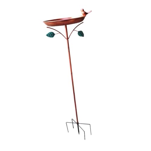 LOVIVER Garten-Vogeltränke, Vogelhäuschen, Vintage, stabil, Vogeltränke, Pfahl, Vogelliebhaber-Geschenke für Höfe, Terrasse, Rasen, LOVIVER Garten-Vogeltränke, Vogelhäuschen, Vintage, stabil, Vogeltränke, Pfahl, Vogelliebhaber-Geschenke für Höfe, Terrasse, Rasen, von LOVIVER