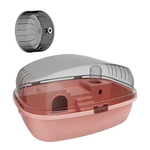 LOVIVER Großer Hamsterkäfig, Kleintierkäfig, Mäuse, Kurzkopfgleitbeutler, Ratten, Rennmäuse, Kleintiere, Igel, Hamster, durchsichtiges Lebensraumhaus, ROSA LOVIVER Großer Hamsterkäfig, Kleintierkäfig, Mäuse, Kurzkopfgleitbeutler, Ratten, Rennmäuse, Kleintiere, Igel, Hamster, durchsichtiges Lebensraumhaus, ROSA von LOVIVER
