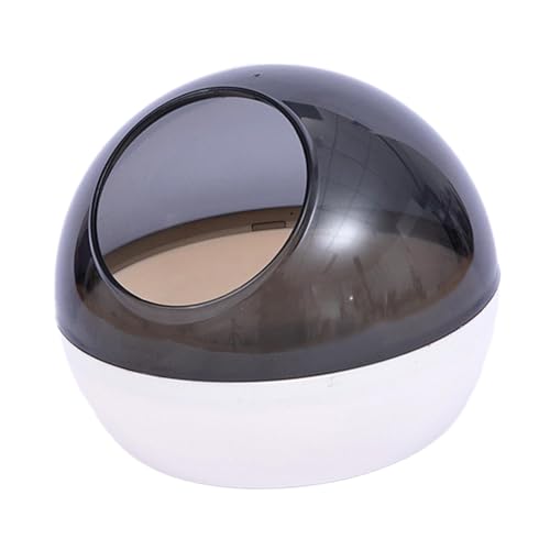 LOVIVER Hamster Sandbad Toilette Haustier Toilette Haustier Badezimmer Lebensraum Dekor Niedliche Form Grabsandbehälter für Frettchen, Chinchilla, Mäuse, grau LOVIVER Hamster Sandbad Toilette Haustier Toilette Haustier Badezimmer Lebensraum Dekor Niedliche Form Grabsandbehälter für Frettchen, Chinchilla, Mäuse, grau von LOVIVER