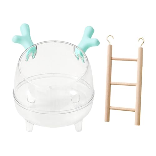 LOVIVER Hamster Sandbades Behälter Hamster Toilette mit Leiter, Lebensraumdekor, Sandbadbox kleines Tier Dusche Versteck für Rennmäuse, Blau LOVIVER Hamster Sandbades Behälter Hamster Toilette mit Leiter, Lebensraumdekor, Sandbadbox kleines Tier Dusche Versteck für Rennmäuse, Blau von LOVIVER