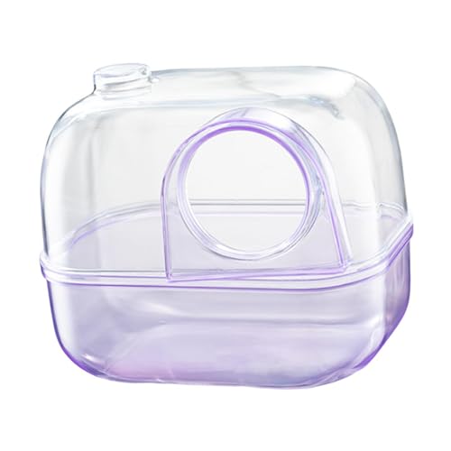 LOVIVER Hamsterbad und Toilette Sandbadbehälter, Badehaus Käfigzubehör, Lila LOVIVER Hamsterbad und Toilette Sandbadbehälter, Badehaus Käfigzubehör, Lila von LOVIVER