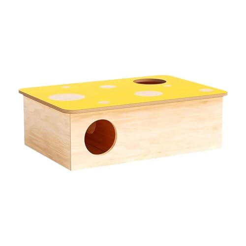 LOVIVER Hamsterhaus aus Holz, Rennmaushaus, Hamsterhabitat, Mäuse- und Rattenhabitat, Hamsterversteck für kleine Haustiere, Rennmäuse, Zwerghamster, Mehrere Räume LOVIVER Hamsterhaus aus Holz, Rennmaushaus, Hamsterhabitat, Mäuse- und Rattenhabitat, Hamsterversteck für kleine Haustiere, Rennmäuse, Zwerghamster, Mehrere Räume von LOVIVER