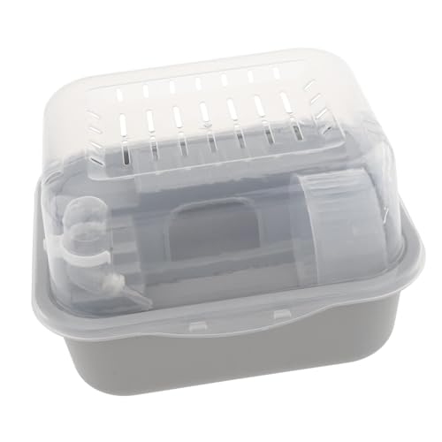 LOVIVER Hamsterkäfig, Kleiner Haustierkäfig, kreativ, leicht zu reinigender Villa Lebensraum für Hamster Ratten Meerschweinchen kleine Tiere Rennmäuse, Grau LOVIVER Hamsterkäfig, Kleiner Haustierkäfig, kreativ, leicht zu reinigender Villa Lebensraum für Hamster Ratten Meerschweinchen kleine Tiere Rennmäuse, Grau von LOVIVER