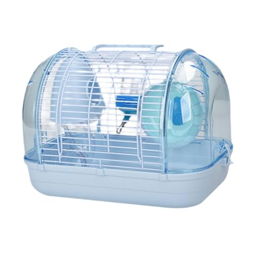 LOVIVER Hamsterkäfig, Transportbox für Haustiere, transparenter Kleintierkäfig mit zu öffnender Oberseite, Chinchillahaus für Mäuse, Kleintiere, Ratten, Blau LOVIVER Hamsterkäfig, Transportbox für Haustiere, transparenter Kleintierkäfig mit zu öffnender Oberseite, Chinchillahaus für Mäuse, Kleintiere, Ratten, Blau von LOVIVER
