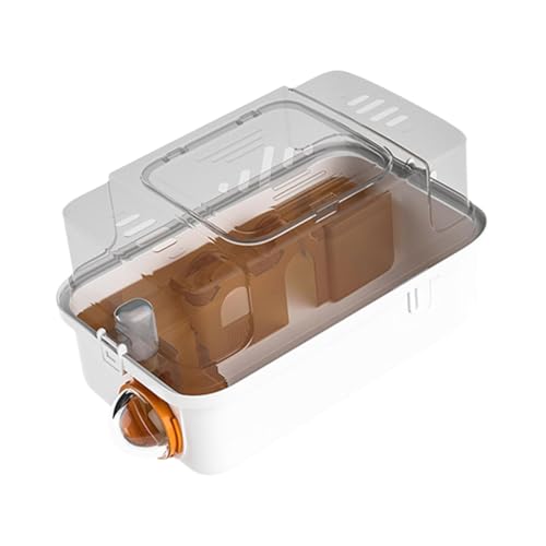 LOVIVER Hamsterkäfig Kleintierkäfig Groß 2 Ebenen Kreatives Hamsterhabitathaus, für Igel Kurzkopfgleitbeutler Ratten Rennmäuse Kaninchen, Orange LOVIVER Hamsterkäfig Kleintierkäfig Groß 2 Ebenen Kreatives Hamsterhabitathaus, für Igel Kurzkopfgleitbeutler Ratten Rennmäuse Kaninchen, Orange von LOVIVER