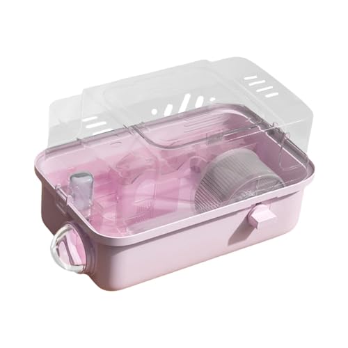LOVIVER Hamsterkäfig Kleintierkäfig Groß 2 Ebenen Kreatives Hamsterhabitathaus, für Igel Kurzkopfgleitbeutler Ratten Rennmäuse Kaninchen, Rosa LOVIVER Hamsterkäfig Kleintierkäfig Groß 2 Ebenen Kreatives Hamsterhabitathaus, für Igel Kurzkopfgleitbeutler Ratten Rennmäuse Kaninchen, Rosa von LOVIVER