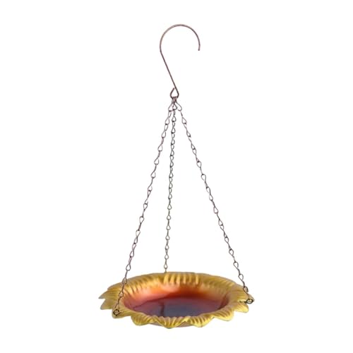 LOVIVER Hanging Vogelfutterhäuschen Haustier Supplies Vogelbad Birdfeeder Gartendekor für Gartenrasen von LOVIVER