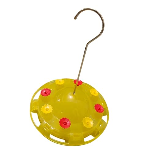 LOVIVER Hanging für die Außengartendekoration versorgt dekorativ einfach zu verwendende Birdfeeder für Balkon Courtyard, Gelb von LOVIVER