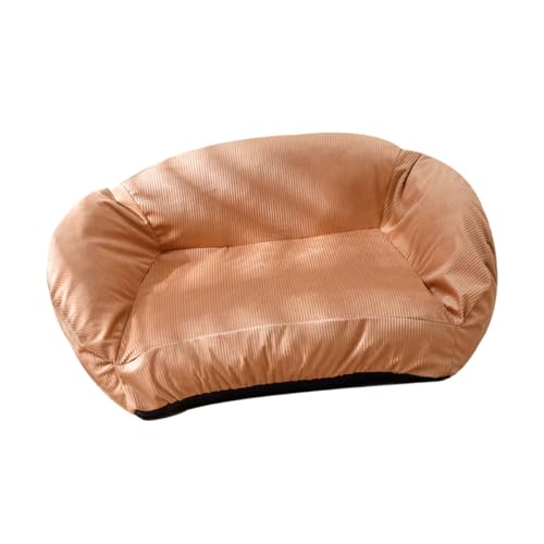 LOVIVER Haustier-, Nest, Abnehmbarer Bezug, rutschfeste Basis, Ganzjahres-Hunde-/Katzen-Couch, kleine Hundesofa-Zwinger für Heimtierbedarf, Katzen, Kaffee LOVIVER Haustier-, Nest, Abnehmbarer Bezug, rutschfeste Basis, Ganzjahres-Hunde-/Katzen-Couch, kleine Hundesofa-Zwinger für Heimtierbedarf, Katzen, Kaffee von LOVIVER