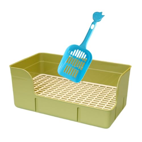 LOVIVER Haustier-Kaninchen-Katzentoilette, Ecktoilette, Ratten, Kleintiere, Urinal, Frettchen, Meerschweinchen, Töpfchen, Haustiertoilette, Ecktoilettenbox, GrÜn LOVIVER Haustier-Kaninchen-Katzentoilette, Ecktoilette, Ratten, Kleintiere, Urinal, Frettchen, Meerschweinchen, Töpfchen, Haustiertoilette, Ecktoilettenbox, GrÜn von LOVIVER