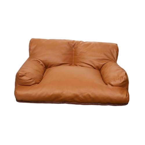 LOVIVER Haustier-Schlafsofa, Haustier-Couch, PU, rutschfeste Unterseite, Haustier-Couch, Liege, Katzen-Schlafsofa für Welpen, Haustierbedarf, kleine Hunde, Kaffee LOVIVER Haustier-Schlafsofa, Haustier-Couch, PU, rutschfeste Unterseite, Haustier-Couch, Liege, Katzen-Schlafsofa für Welpen, Haustierbedarf, kleine Hunde, Kaffee von LOVIVER