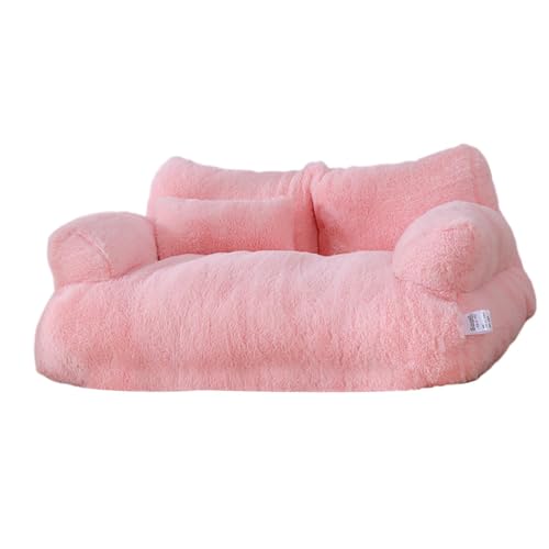 LOVIVER Haustiersofa, Katzensofa, Couch, rutschfest, Abnehmbarer Bezug, waschbar, Haustier-Schlafsofa, Mini-Hundecouch, Sofa, Hundebetten für kleine Katzen, ROSA LOVIVER Haustiersofa, Katzensofa, Couch, rutschfest, Abnehmbarer Bezug, waschbar, Haustier-Schlafsofa, Mini-Hundecouch, Sofa, Hundebetten für kleine Katzen, ROSA von LOVIVER
