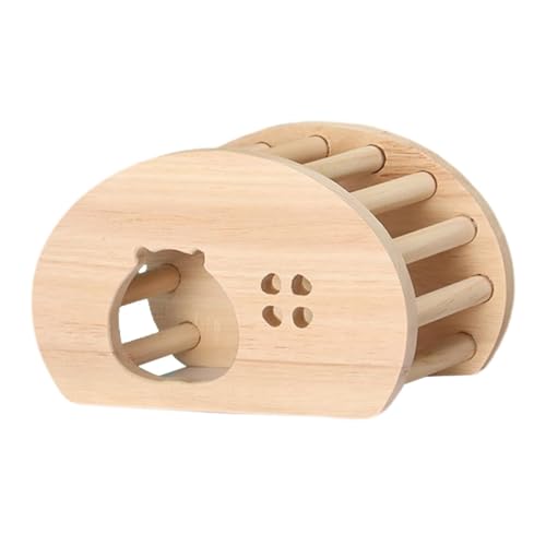 LOVIVER Hölzernes Hamsterversteck, Lebensraumdekor, Spielkäfig, DIY-Käfig, winzige Rennmäuse, Käfigdekor, Übungsspielzeug zum Verstecken und Ausruhen, Hohl LOVIVER Hölzernes Hamsterversteck, Lebensraumdekor, Spielkäfig, DIY-Käfig, winzige Rennmäuse, Käfigdekor, Übungsspielzeug zum Verstecken und Ausruhen, Hohl von LOVIVER