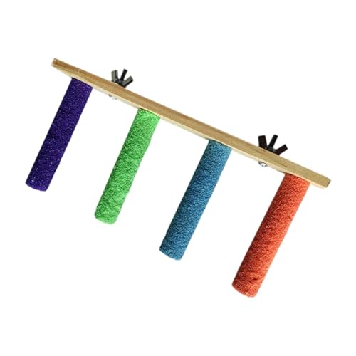 LOVIVER Holz Barsch Ständer Vogelfenster/Bad/Auto/Reisbarch Spielzeug Vogel Spielzeugkletternschritt Leiter für Wellensittich Shotes -Bluebirds, 4-stufig LOVIVER Holz Barsch Ständer Vogelfenster/Bad/Auto/Reisbarch Spielzeug Vogel Spielzeugkletternschritt Leiter für Wellensittich Shotes -Bluebirds, 4-stufig von LOVIVER