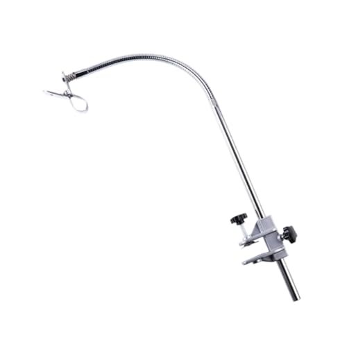 LOVIVER Hund Pet Peilsamen Tisch Haartrockner Stand Halter Hände, einstellbare Flexible dritte Armschlauchrohrhalter mit Klemme, A Type Clamp von LOVIVER