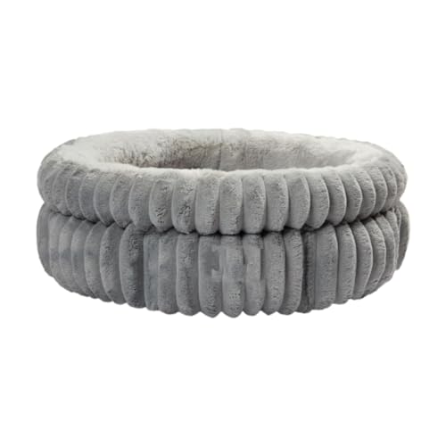 LOVIVER Hunde-/Katzenbett, Haustier-Katzennest, für den Innenbereich, gemütliche Hundehütte, Schlummerfunktion, rutschfeste Unterseite, Hundekissenbett, Grau 50cmx50cmx18cm LOVIVER Hunde-/Katzenbett, Haustier-Katzennest, für den Innenbereich, gemütliche Hundehütte, Schlummerfunktion, rutschfeste Unterseite, Hundekissenbett, Grau 50cmx50cmx18cm von LOVIVER