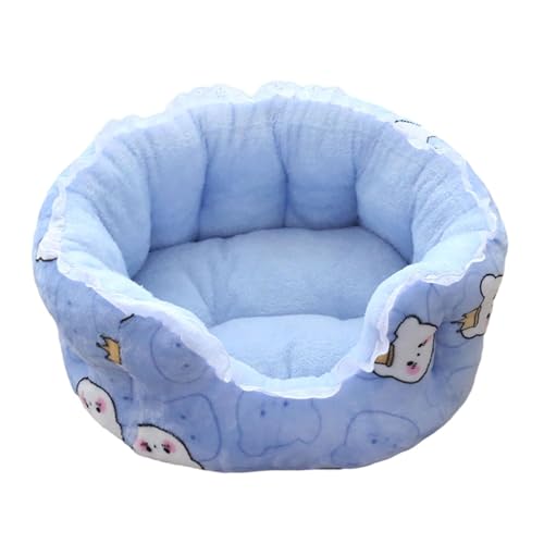 LOVIVER Hunde- und Katzenbett, Haustierkissen, für Katzen im Innenbereich, selbstwärmender Herbst-Winter, beruhigender, bequemer Haustier-Katzennest-Zwinger, Blau klein LOVIVER Hunde- und Katzenbett, Haustierkissen, für Katzen im Innenbereich, selbstwärmender Herbst-Winter, beruhigender, bequemer Haustier-Katzennest-Zwinger, Blau klein von LOVIVER