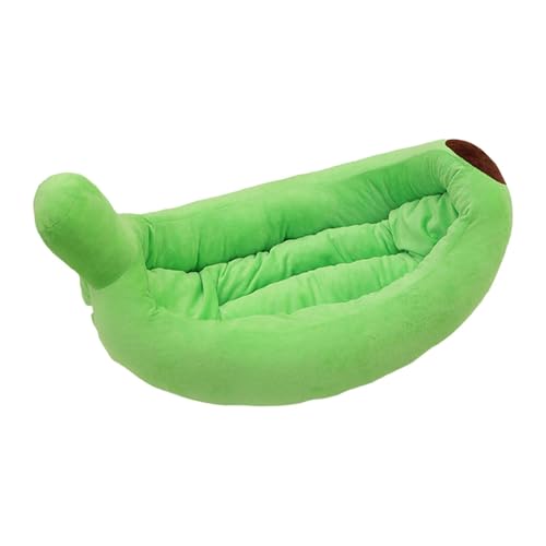 LOVIVER Hundebett, Katzennest, Bananen Motiv, Bequem, für Alle Jahreszeiten, Atmungsaktiv, Plüsch, Waschbar, Niedliches Hunde Bananen Nest, Warmes Herbst Wint, L LOVIVER Hundebett, Katzennest, Bananen Motiv, Bequem, für Alle Jahreszeiten, Atmungsaktiv, Plüsch, Waschbar, Niedliches Hunde Bananen Nest, Warmes Herbst Wint, L von LOVIVER
