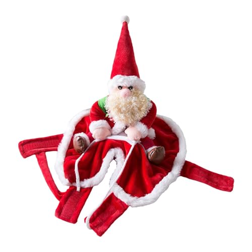 LOVIVER Hundekostüm Weihnachtsmann, Bekleidung, Urlaubsoutfits, Kleidung, Dekoration, Verkleidung für Hunde, Heimtierbedarf, M von LOVIVER