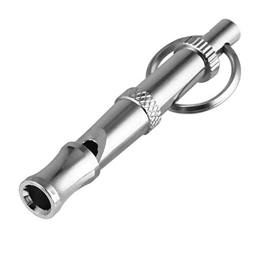 LOVIVER Hundepfeifen, Um Das Bellen zu Stoppen, Trasonic Silent Dog Whistle Einstellbare Frequenzen, Effektive Trainingsmethode, Whistle Dog Whistle für Rückr von LOVIVER