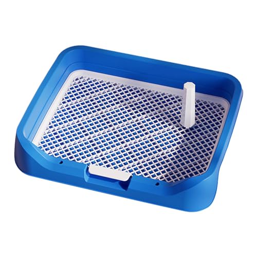 LOVIVER Hundetoilette, Welpen-Trainingstablett, wiederverwendbar, 15,55 x 18,90 x 3,35 Zoll, Haustier-Toiletten-Trainingshalter, Trainingstoilette, Blau LOVIVER Hundetoilette, Welpen-Trainingstablett, wiederverwendbar, 15,55 x 18,90 x 3,35 Zoll, Haustier-Toiletten-Trainingshalter, Trainingstoilette, Blau von LOVIVER