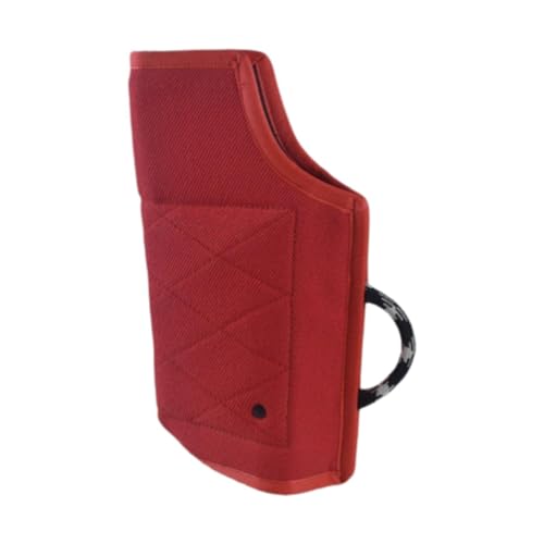 LOVIVER Hundetraining Hülsenbissbeständiges Armschutz mit stabilem Griff für kleine bis mittlere Hunde verdickt, Rot LOVIVER Hundetraining Hülsenbissbeständiges Armschutz mit stabilem Griff für kleine bis mittlere Hunde verdickt, Rot von LOVIVER
