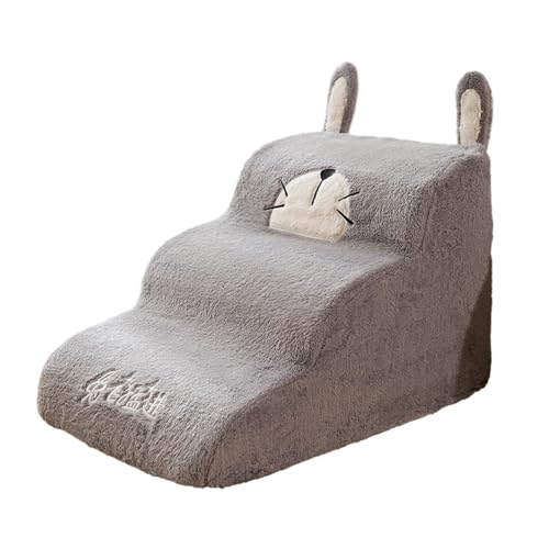 LOVIVER Hundetreppenleiter, weich, mit abnehmbarem, waschbarem Bezug für Hochbett, Haustiertreppe im Innen- und Außenbereich, 3 Schritte LOVIVER Hundetreppenleiter, weich, mit abnehmbarem, waschbarem Bezug für Hochbett, Haustiertreppe im Innen- und Außenbereich, 3 Schritte von LOVIVER