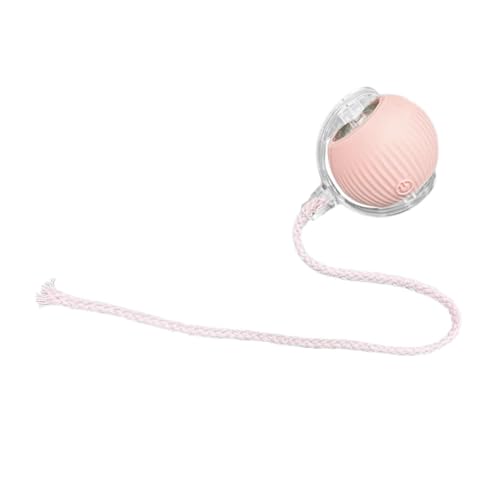 LOVIVER Interaktiver Katzenspielzeugball, Katzenrollball-Spielzeug, intelligenter, tragbarer, lustiger elektrischer Hundeball zum Spielen und Jagen für, Rosa LOVIVER Interaktiver Katzenspielzeugball, Katzenrollball-Spielzeug, intelligenter, tragbarer, lustiger elektrischer Hundeball zum Spielen und Jagen für, Rosa von LOVIVER
