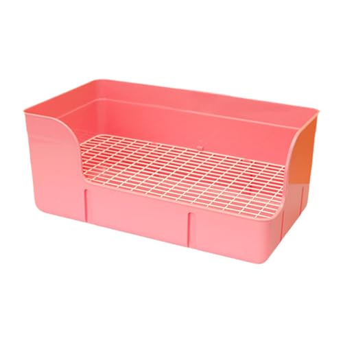LOVIVER Kaninchenstreu Pfanne, Eckstrauderpfanne, Käfig -Toilettenbettwäsche für Chinchillas, Frettchen, Meerschweinchen, Rosa LOVIVER Kaninchenstreu Pfanne, Eckstrauderpfanne, Käfig -Toilettenbettwäsche für Chinchillas, Frettchen, Meerschweinchen, Rosa von LOVIVER