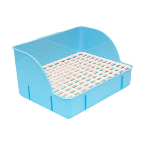 LOVIVER Kaninchenstreu Pfanne für Käfig Eckstreu Pfanne Pee Pfanne, Haustier Toilette kleine Tiertoilette, Blau LOVIVER Kaninchenstreu Pfanne für Käfig Eckstreu Pfanne Pee Pfanne, Haustier Toilette kleine Tiertoilette, Blau von LOVIVER