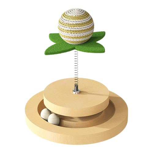 LOVIVER Katzenbälle, Bahnspielzeug, Katzen-Plattenspieler-Spielzeug, Spiel, Puzzle-Spielzeug, Katzen-Sisal-Kratzspielzeug, interaktives Katzenspielzeug für LOVIVER Katzenbälle, Bahnspielzeug, Katzen-Plattenspieler-Spielzeug, Spiel, Puzzle-Spielzeug, Katzen-Sisal-Kratzspielzeug, interaktives Katzenspielzeug für von LOVIVER