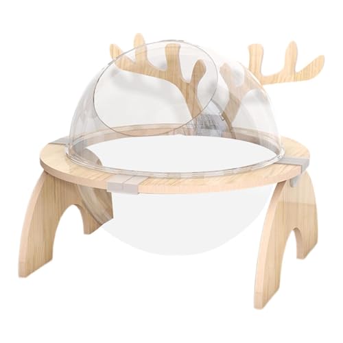 LOVIVER Katzenbett, Haustierbett, Haus, Raumkapsel, Katzenhaus, Katzenmöbel, Katzenspielzeug, Modernes Schlafnest, Katzenklettergerüst, L mit Oberteil LOVIVER Katzenbett, Haustierbett, Haus, Raumkapsel, Katzenhaus, Katzenmöbel, Katzenspielzeug, Modernes Schlafnest, Katzenklettergerüst, L mit Oberteil von LOVIVER