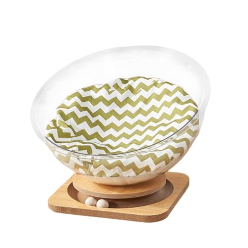 LOVIVER Katzenbett, Katzenmöbel, transparent, für alle, leicht zu reinigen, stabil, mit Kissen, Haustierbedarf, Kätzchennest für Kätzchen, Quadratische Basis LOVIVER Katzenbett, Katzenmöbel, transparent, für alle, leicht zu reinigen, stabil, mit Kissen, Haustierbedarf, Kätzchennest für Kätzchen, Quadratische Basis von LOVIVER
