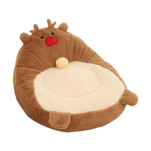 LOVIVER Katzenbett Elch-Katzensofa, weich, süß, warm, bequem, Weihnachtsbett, Hundebett, Kätzchensofa für Welpen, Katzen, kleine Hunde, Kätzchen LOVIVER Katzenbett Elch-Katzensofa, weich, süß, warm, bequem, Weihnachtsbett, Hundebett, Kätzchensofa für Welpen, Katzen, kleine Hunde, Kätzchen von LOVIVER