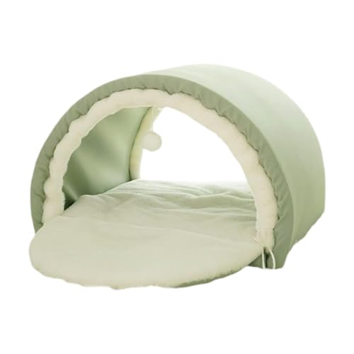 LOVIVER Katzenbetthöhle Schlafbett Faltbare vielseitige interaktive Spielzeug süß mit Ball Spielen Bequeme Katzenhaus Hütte Nest Kissen LOVIVER Katzenbetthöhle Schlafbett Faltbare vielseitige interaktive Spielzeug süß mit Ball Spielen Bequeme Katzenhaus Hütte Nest Kissen von LOVIVER