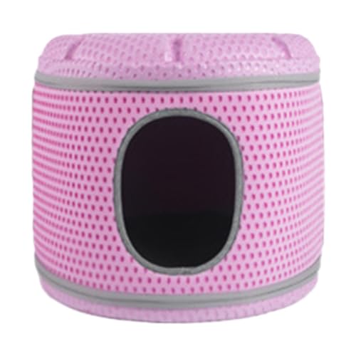 LOVIVER Katzenhaus, Katzenbett, rutschfeste Unterseite, Katzenzelt, halbgeschlossenes Höhlenbett, warmes Winternest für Hauskatzen, Kätzchen, Haustierzubehör, Rosa LOVIVER Katzenhaus, Katzenbett, rutschfeste Unterseite, Katzenzelt, halbgeschlossenes Höhlenbett, warmes Winternest für Hauskatzen, Kätzchen, Haustierzubehör, Rosa von LOVIVER