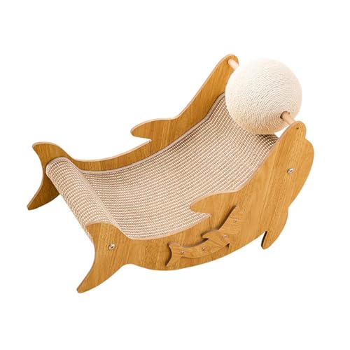 LOVIVER Katzenkratzbaum Lounge Katzenkratzbrett Schlafendes Katzentraining Spielzeughaus Sisal Katzenkratzer Haustierkissen für Kätzchen, Delphin LOVIVER Katzenkratzbaum Lounge Katzenkratzbrett Schlafendes Katzentraining Spielzeughaus Sisal Katzenkratzer Haustierkissen für Kätzchen, Delphin von LOVIVER
